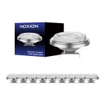 Confezione Multipack 10x Noxion Faretti Faretti LED G53 AR111 7.2W 450lm 40D - 918-927 Dim To Warm | Miglior Resa Cromatica - Dimmerabile - Sostitutiva 50W