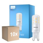 Confezione Multipack 10x Philips CorePro LED Capsule G9 Ghiaccio 3.7W 470lm - 830 Luce Calda -  | Sostitutiva 40W