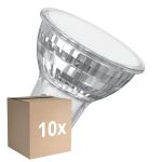 Confezione Multipack 10x Ledvance Faretti LED GU10 PAR16 5.6W 620lm 120D - 830 Luce Calda -  | Sostitutiva 80W