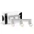 D'Lite Soffitto Faretti Clio Bianca Inclinabile| Adatto per 3x GU10