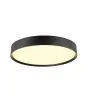 SLV Decona Parete e Luce da soffitto Aluminium Nero Il Giro 23W 2260lm - 930 Luce Calda -  | IP44 - Miglior Resa Cromatica - Dimmerabile 