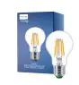 Philips MASTER LED Bulbo Ultra Efficient E27 Pera Chiara 2.3W 485lm - 827 Bianco Molto Caldo | Sostitutiva 40W